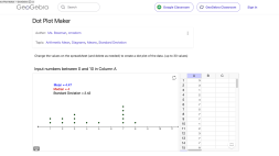 Screenshot of Dot Plot Maker