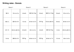 Preview of Ratios and rates donuts