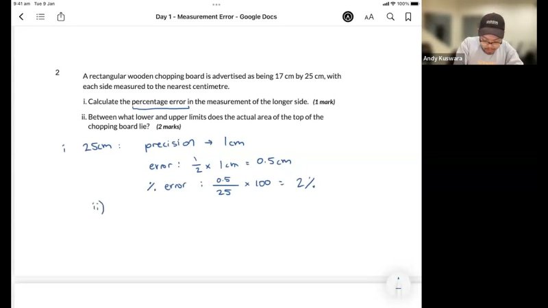 Screenshot of Daily Dose - Mathematics Standard 2