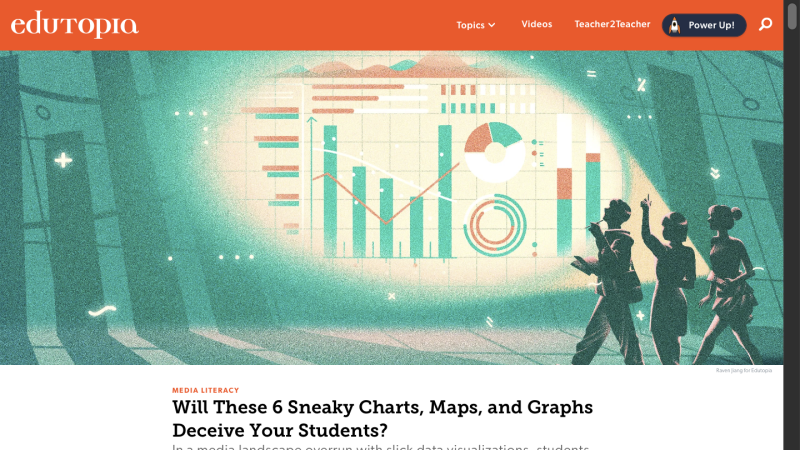 Screenshot of Will These 6 Sneaky Charts, Maps, and Graphs Deceive Your Students?