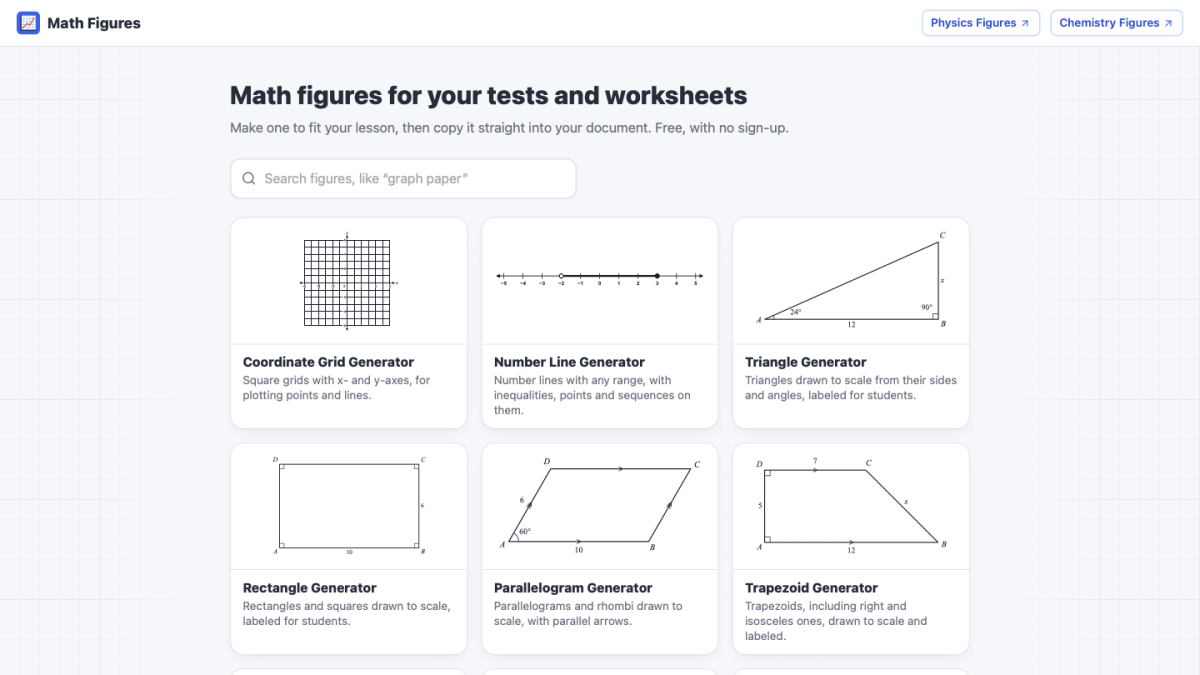 Screenshot of Math Figures