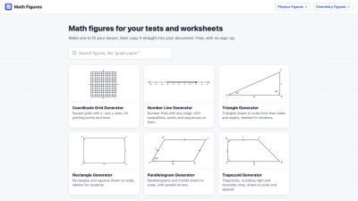 Screenshot of Math Figures