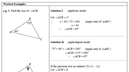 Preview of Reasoning in Plane Geometry