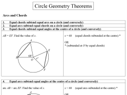 Preview of Reasoning in Circle Geometry