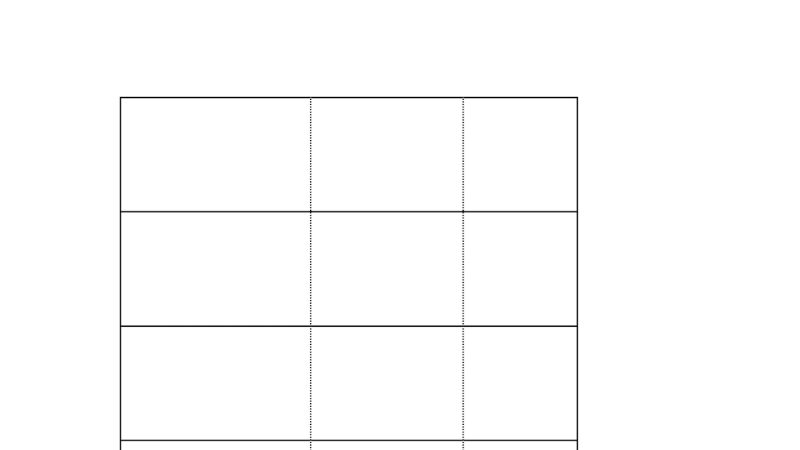 Preview of Crazy paper thing template