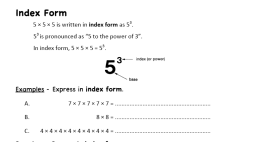 Preview of Numerical Indices